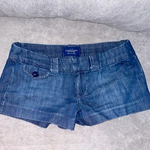 Dark Denim Shorts from American Eagle, gently worn!